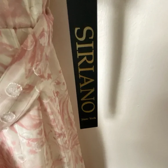 NWT -Rachel by Rachel Roy, 18W, maxi dress,color eggshell blush light pink/cream - Picture 5 of 12